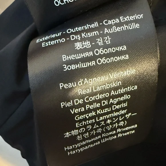 MACKAGE Women’s XXL Baya Jacket in White Lamb Leather Biker Moto CP25 - Picture 11 of 15